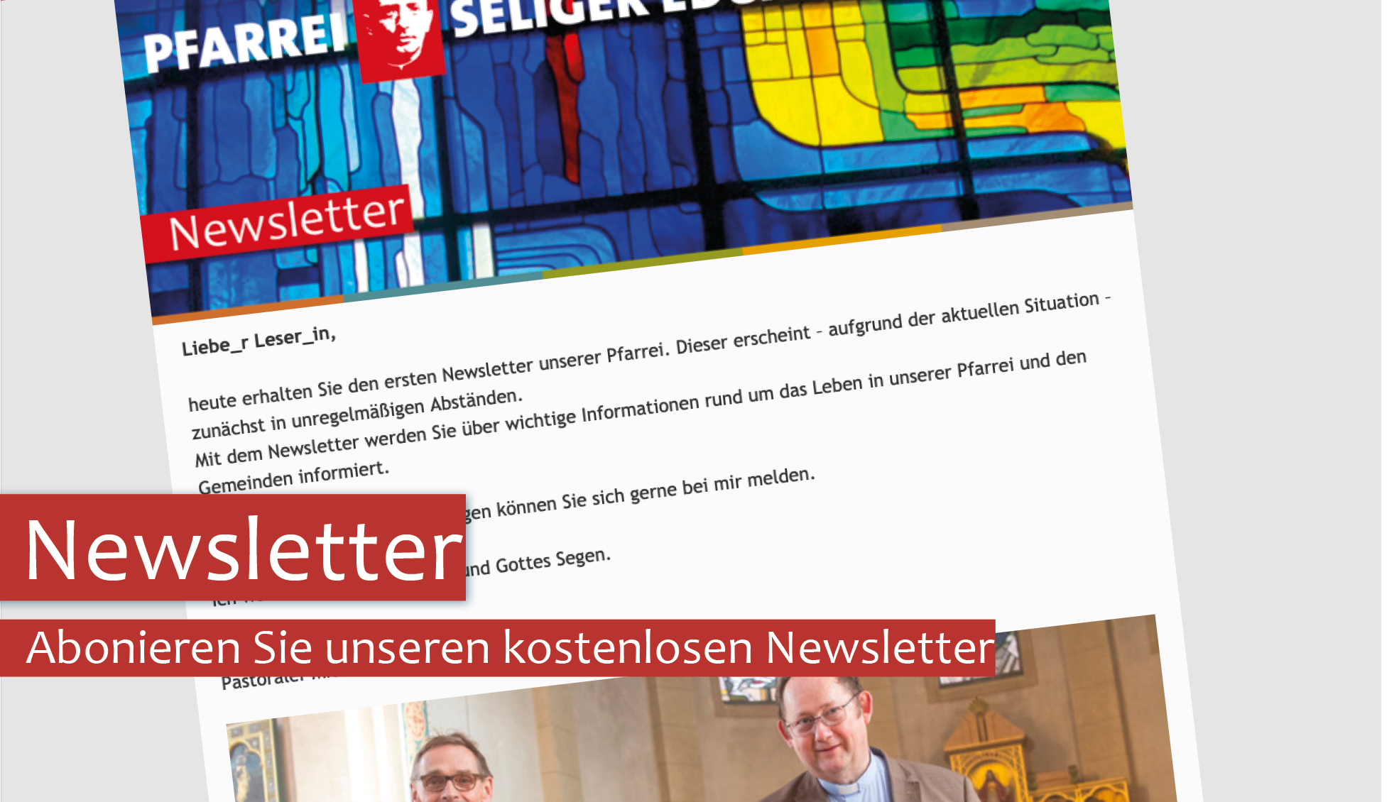 Abonieren Sie unseren Newsletter
