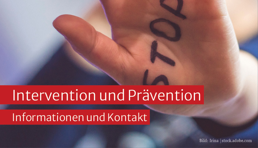 Intervention und Prävention: Informationen und Kontakt