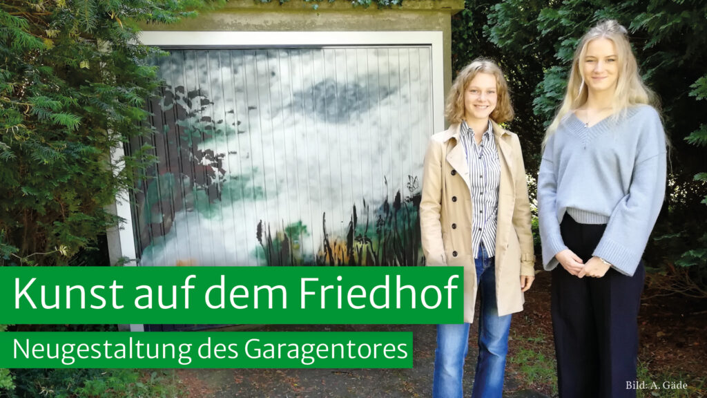 Kunst auf dem Friedhof in Bordesholm